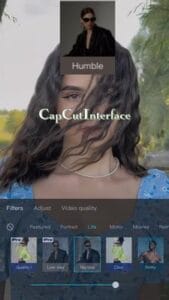 CapCut Interface Template